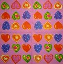 118 Heart / Hearts - 4-ply - Handkerchief